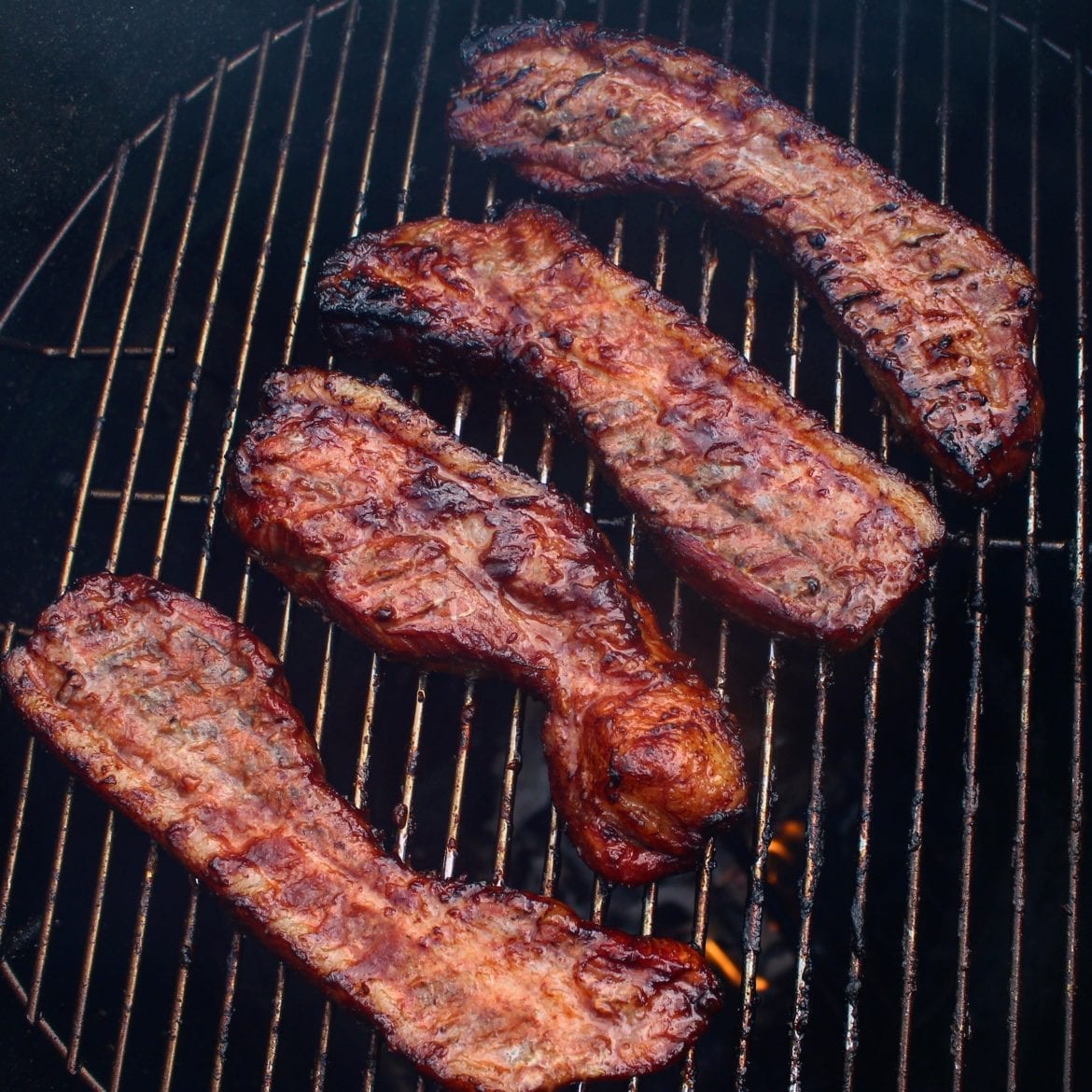 Grilling pork belly clearance slices